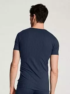 Функциональная рубашка с V-образным Calida 14986к_509 Синий 509 imdigo mood